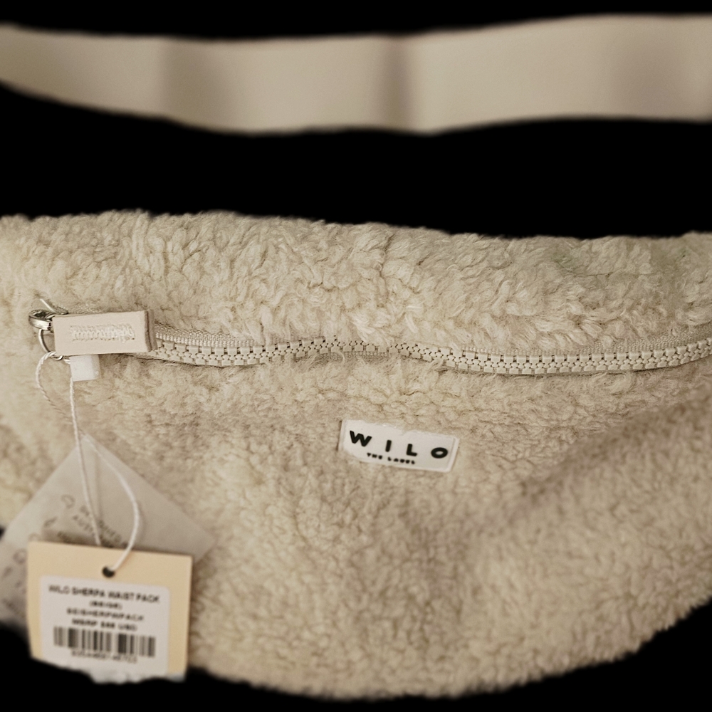 NWT Wilo The Label Sherpa Waist Pack